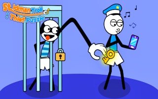 Image Stickman Troll Thief Puzzle